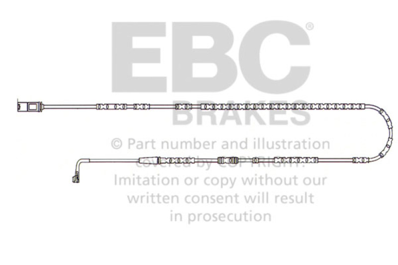 EBC 2009-2010 BMW Z4 3.0L (E89) Rear Wear Leads thumbnail 3
