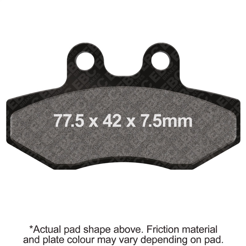 EBC 2006 Beta RR 50 Motard Front Left Sintered HH/R Brake Pads