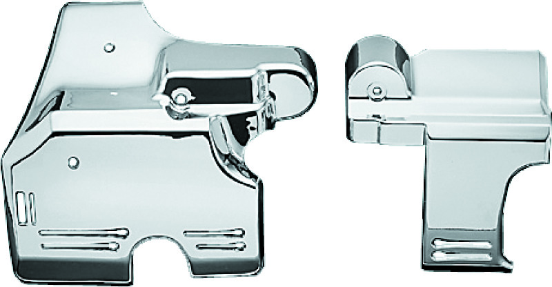 Kuryakyn Transmission Covers 7710 Cover Set, Steel, Chrome, Hardware Included, Kit thumbnail 3