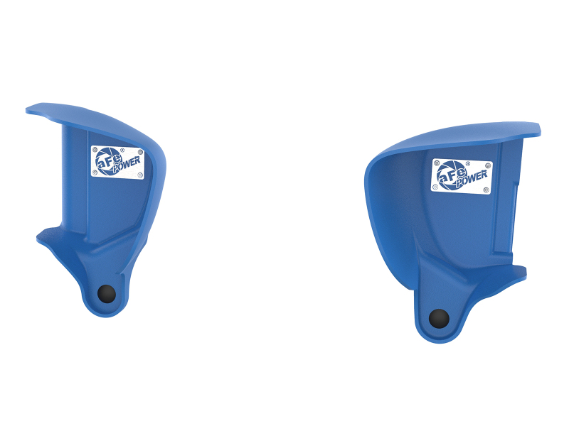 aFe Magnum FORCE Dynamic Air Scoop 15-18 BMW M3/15-20 M4 - Blue thumbnail 2
