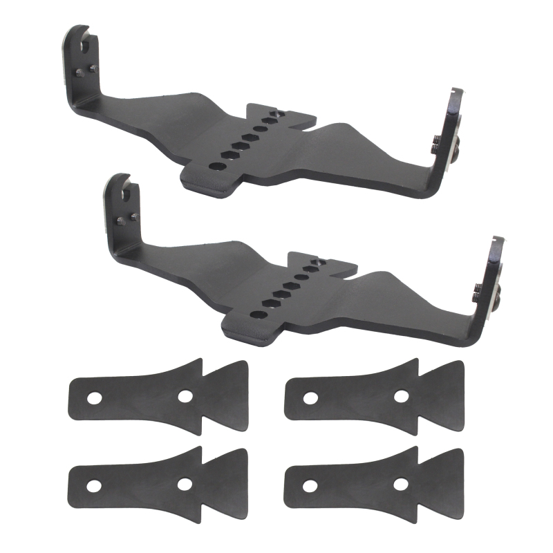 Go Rhino 18-20 Jeep Wrangler JL/JLU/Gladiator JT Light Mount - Two 6in Single Row thumbnail 8