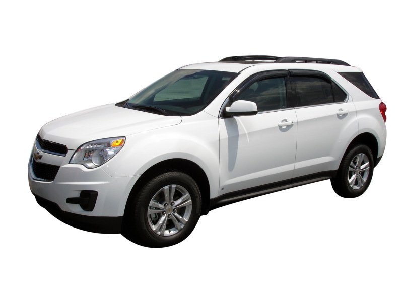 AVS 10-17 Chevy Equinox Ventvisor Outside Mount Window Deflectors 4pc - Smoke thumbnail 3