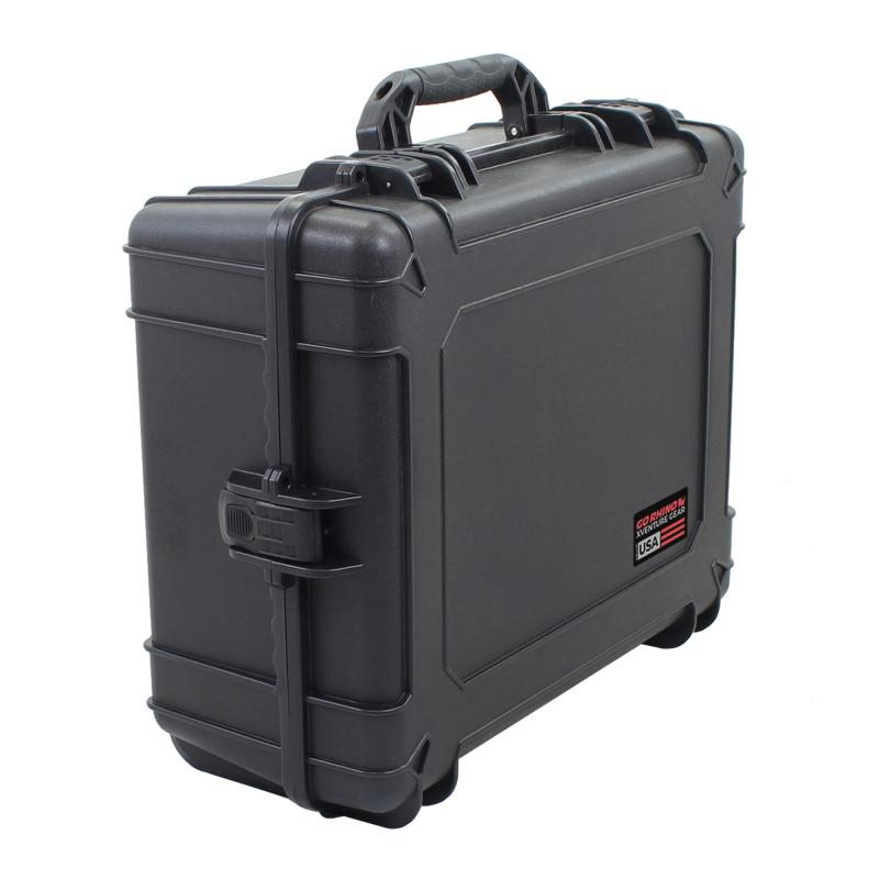 Go Rhino XVenture Gear Hard Case - Large 25in. / Lockable / IP67 / Automatic Air Valve - Tex. Black thumbnail 9