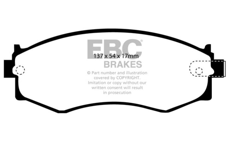 EBC Yellowstuff Brake Pad Sets