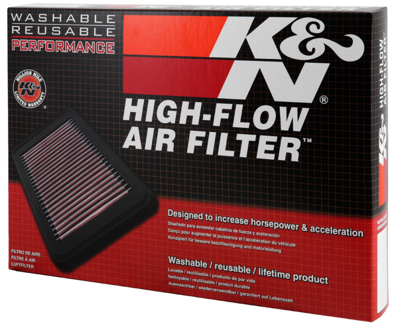 K&N Custom Oval Air Filter 7.75in OW X 14.625in OL x 2in H thumbnail 6