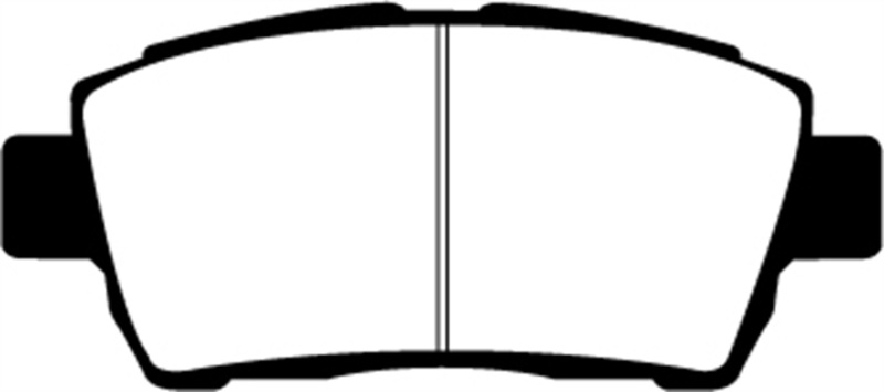 EBC 11-15 Scion IQ 1.3 Redstuff Front Brake Pads thumbnail 7