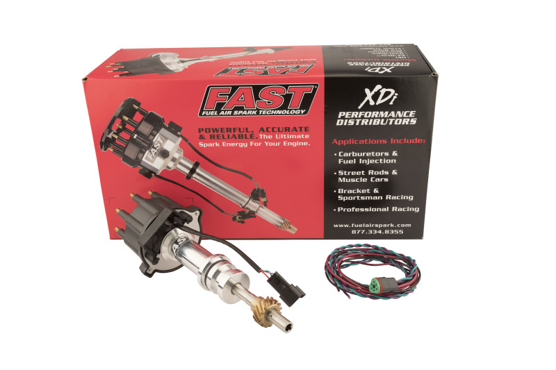 FAST XDi Race EFI Distributors 1000-1613EFI Distributor, EFI, Billet, Hall Effect Trigger, Locked Advance, Small Cap, Ford, Small Block Windsor, Each thumbnail 3