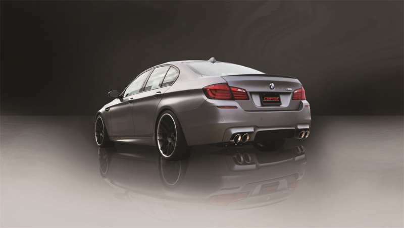 Corsa 2012-2017 BMW M5 F10 Polished Sport Axle-Back Exhaust thumbnail 8