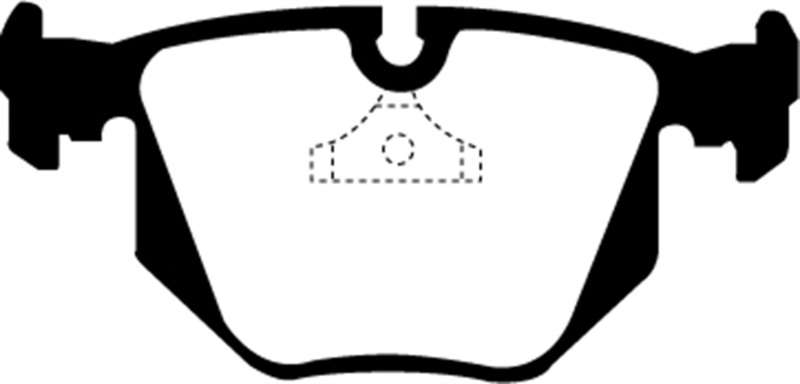 EBC 94-96 BMW 840 4.0 (E31) Greenstuff Rear Brake Pads thumbnail 5