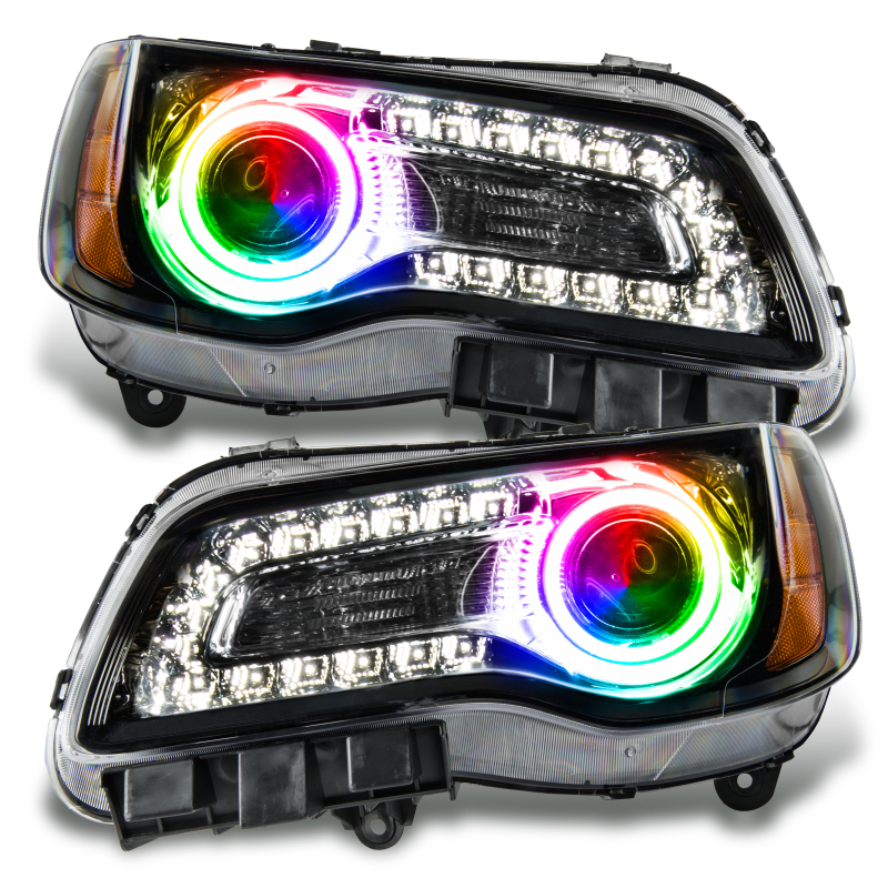 Oracle 11-14 Chrysler 300C SMD HL - Black - NON HID - ColorSHIFT w/ 2.0 Controller thumbnail 8