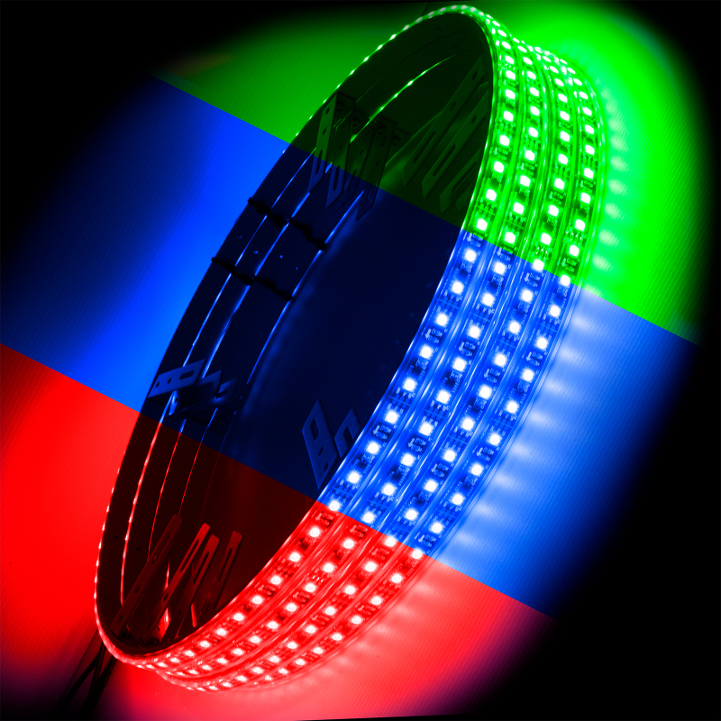 Oracle LED Illuminated Wheel Rings - ColorSHIFT No Remote - ColorSHIFT No Remote thumbnail 8