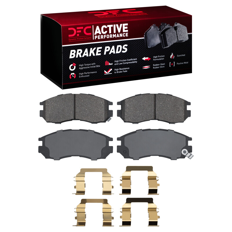 DFC Active Perform Pads and Hardware Kit