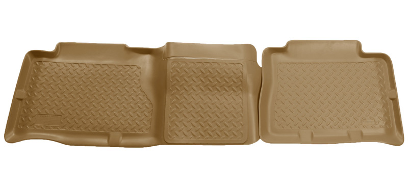 Husky Liners 02-06 Cadillac Escalade/GMC Yukon/Denali Classic Style 2nd Row Tan Floor Liners thumbnail 5