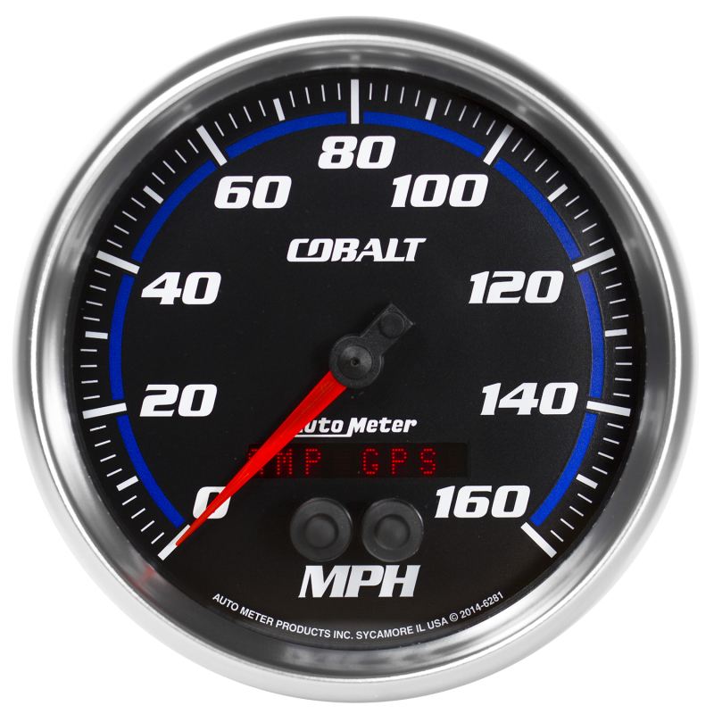 Autometer Cobalt 5in 0-140MPH In-Dash Electronic GPS Programmable Speedometer thumbnail 9