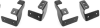 Go Rhino 2024 Toyota Tacoma DC 4dr Brackets for Dominator Extreme SideSteps - Tex. Blk
Dominator Bkts