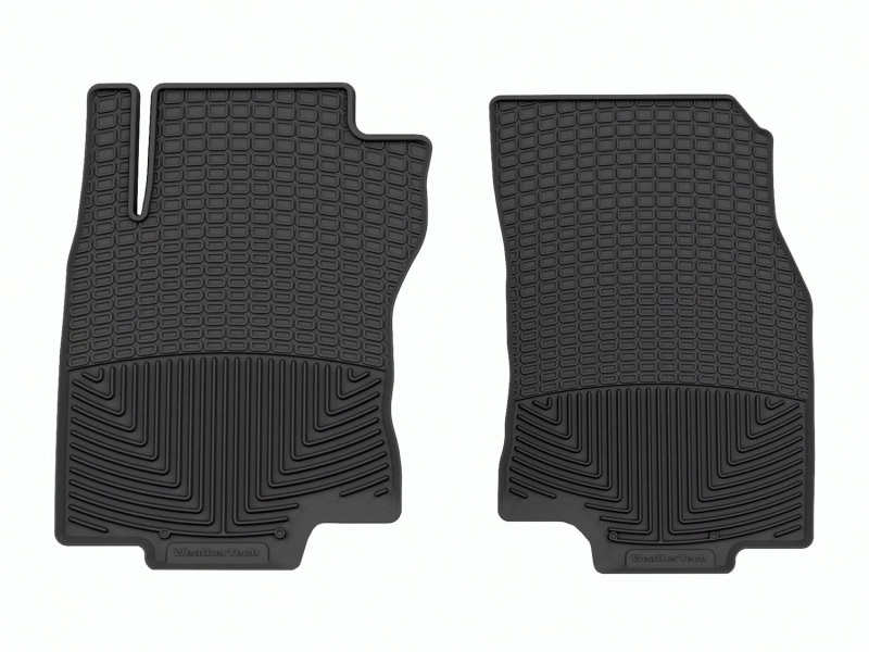 WT Rubber Mats - Front - Blk