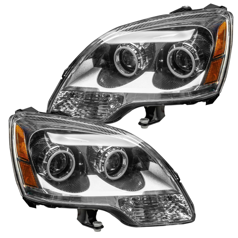 Oracle Lighting 08-12 GMC Acadia Non-HID Pre-Assembled LED Halo Headlights-UV/Purple thumbnail 2