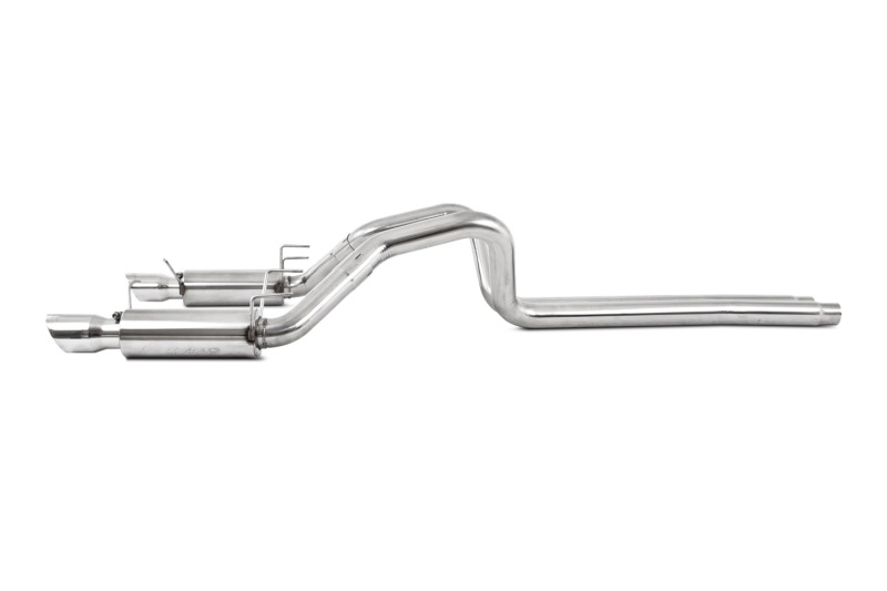 MBRP 11-14 Ford Mustang GT 5.0L Dual Split Rear Race Version T409 3in Cat Back Exhaust System thumbnail 8