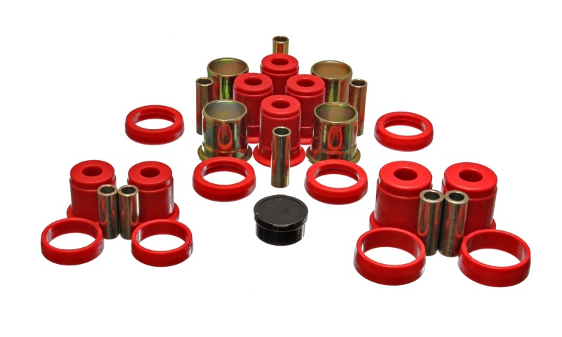 Energy Suspension 72-79 Ford Fairlane/GranTorino/Torino/Elite Red Rear End Control Arm Bushing Set thumbnail 4