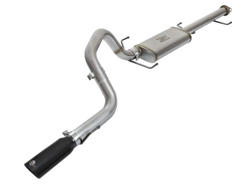 aFe MACH Force Xp 3in SS Cat-Back Single Rear Exit Exhaust w/Black Tips 07-14 Toyota FJ Cruiser thumbnail 2