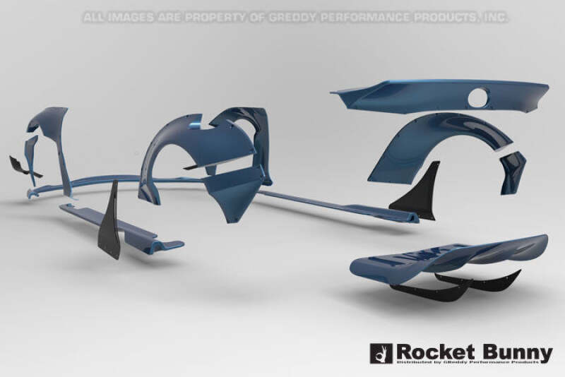 GReddy 2015 Lexus RC Rocket Bunny Full Wide-Body Aero Kit thumbnail 6
