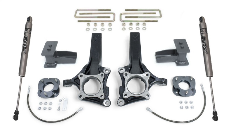 MaxTrac 09-13 Ford F-150 2WD 6.5in/4in MaxPro Elite Spindle Lift Kit w/FOX Shocks