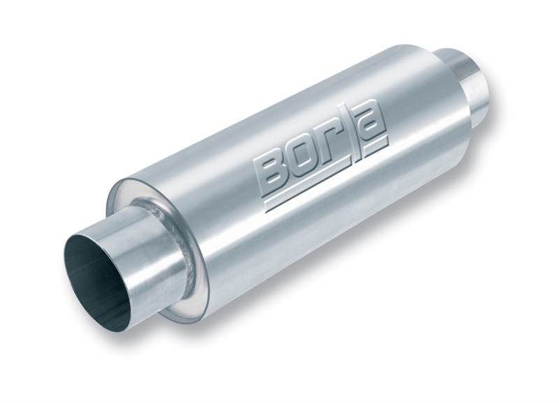 Borla 3.5in Tubing x 6.25in Diameter x 24in Length Multi-Core Center/Center Round Racing Muffler thumbnail 7