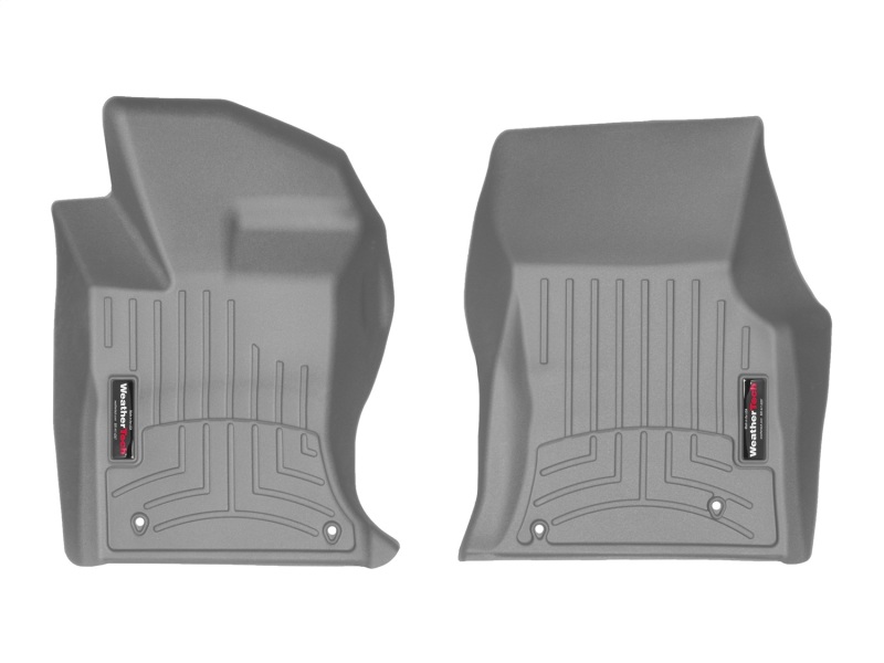 WeatherTech 2017+ Jaguar XE Front FloorLiner - Grey (AWD Only)