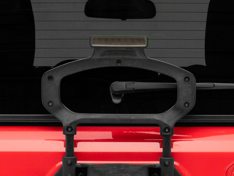 Raxiom 18-23 Jeep Wrangler JL Axial Series Hyper Flash LED Third Brake Light- Smoked