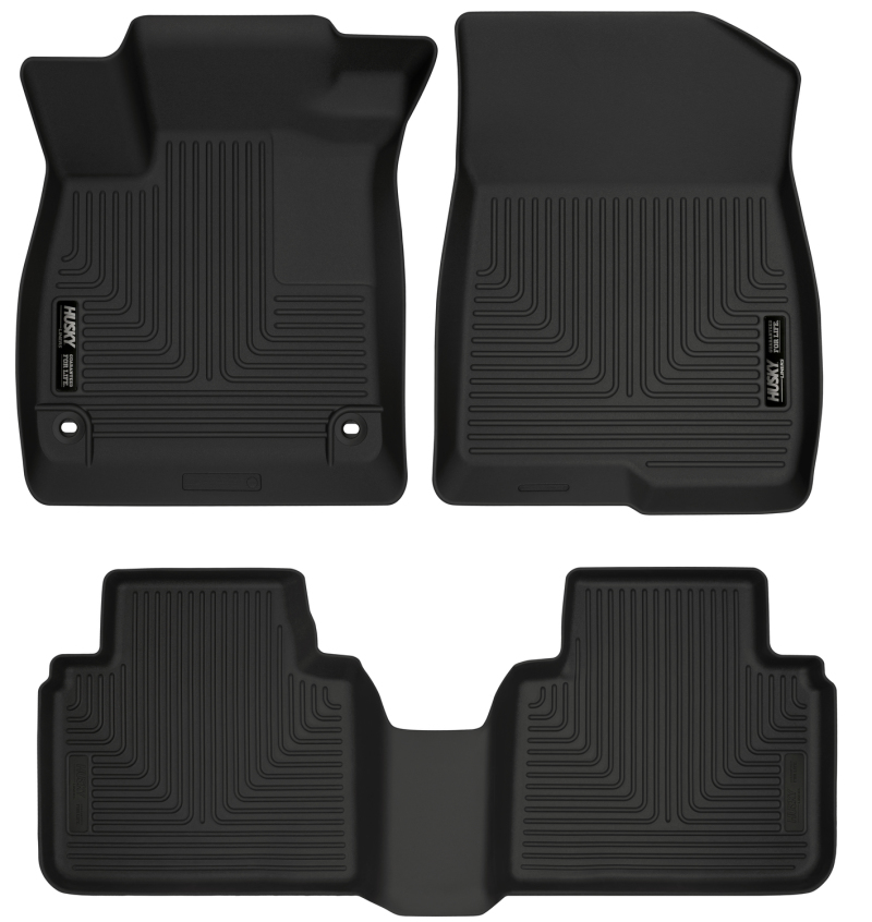 Husky Liners 2018 Honda Accord WeatherBeater Black Front & 2nd Seat Floor Liners thumbnail 3