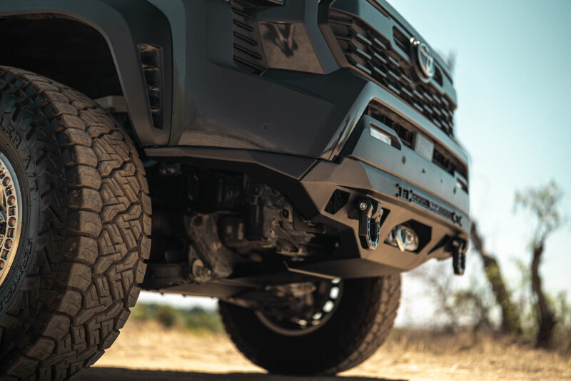 DV8 24-25 Toyota Tacoma Spec Series Front Winch Bumper - Micro-Texture Black