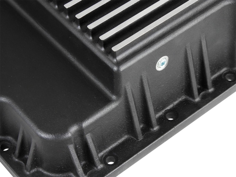 aFe Transmission Pan (Black w/ Machined Fins) GM Trucks 99-16 (4L60-E/4L60E/4L65E/4L70E/4L75E) thumbnail 7