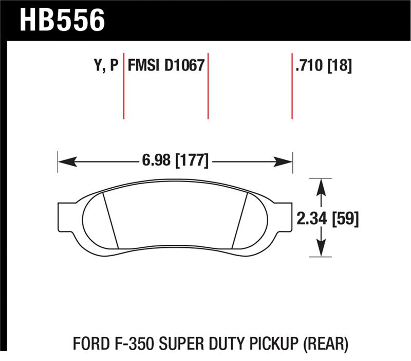 Hawk LTS Street Brake Pads