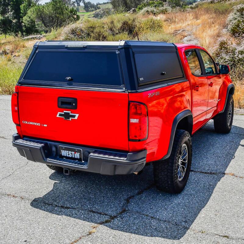 Westin 15-22 Chevrolet Colorado CC 5ft Bed EXP Truck Cap - Black (Box 1 ONLY) thumbnail 7