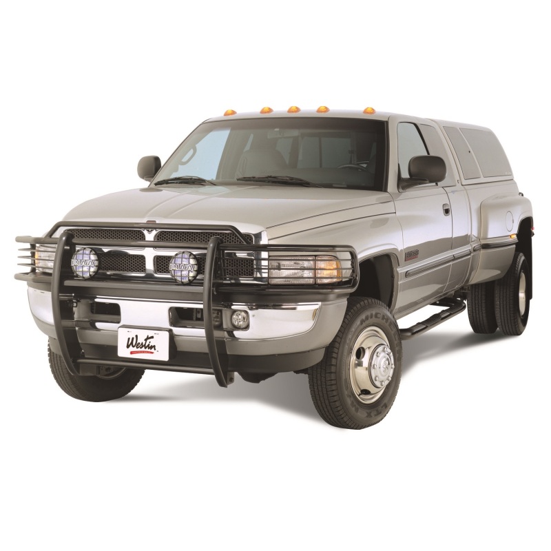 Westin 1994-2001 Dodge Ram 1500 Club Cab Signature 3 Nerf Step Bars - Black thumbnail 9