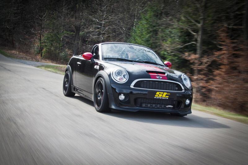 ST Suspensions XTA Coilover Kits 1822080A Height, Rebound Adjustable Kit w/ Top Mounts; Mini Coupe (R58), Roadster (R59) thumbnail 6