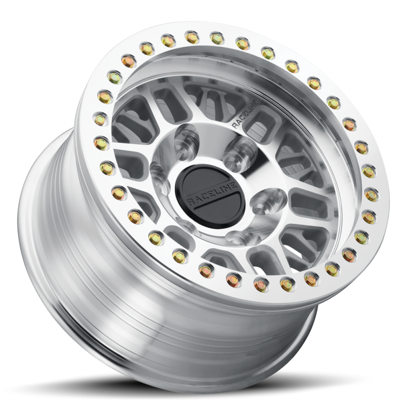 Raceline RT951M Ryno 17x9in / 8x165.1 BP / -12mm Offset / 130.81mm Bore - Machined Beadlock Wheel thumbnail 5