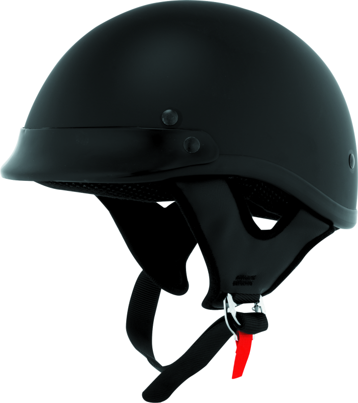 Skid Lids Traditional Helmet Flat Black - XS thumbnail 2