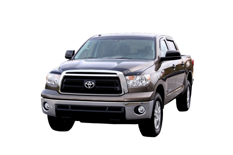 AVS 07-18 Toyota Tundra Crewmax Ventvisor In-Channel Front & Rear Window Deflectors 4pc - Smoke thumbnail 5