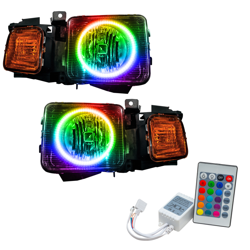 Oracle 06-10 Hummer H3 SMD HL (Combo) - ColorSHIFT w/ Simple Controller thumbnail 2