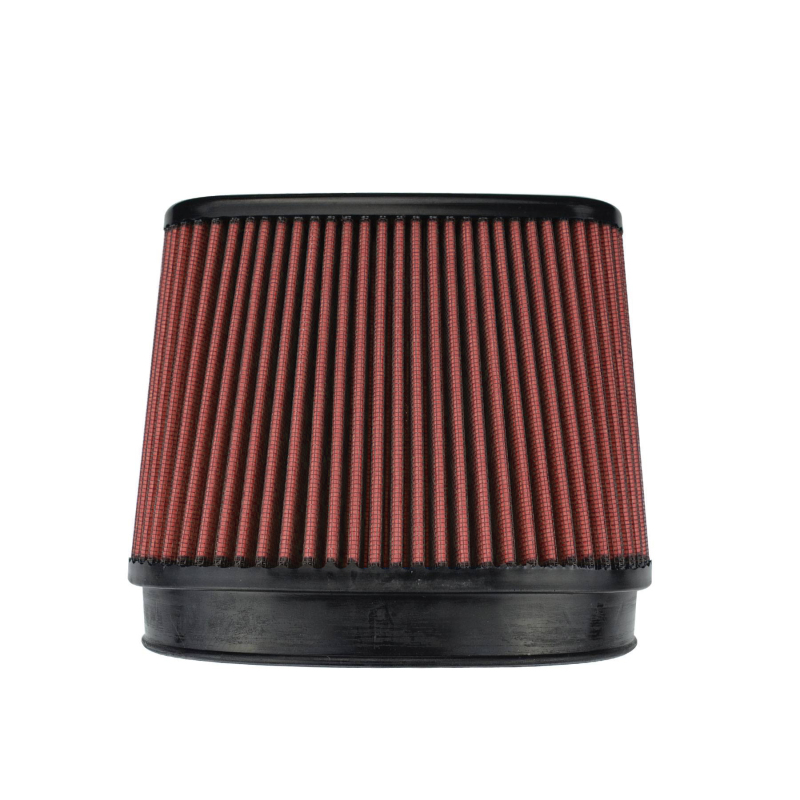 Injen 8-Layer Oiled Cotton Gauze Air Filter/ Oval ID Oval Base/5.55in Media HT/7in x 2.75in Oval Top thumbnail 2