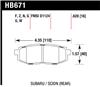 HAWK HPS 5.0 Brake Pad Sets