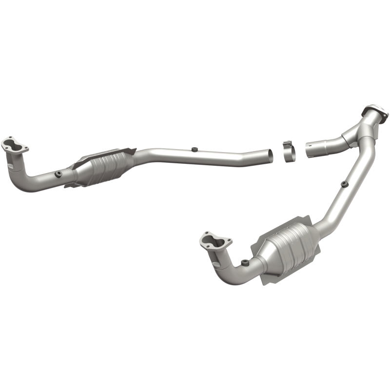 MagnaFlow DF Cat. Conv 97 Land Rover Defender 90 4.0L Y-Pipe Assy / 96-99 Discovery 4.0L Y-Pipe Assy thumbnail 3