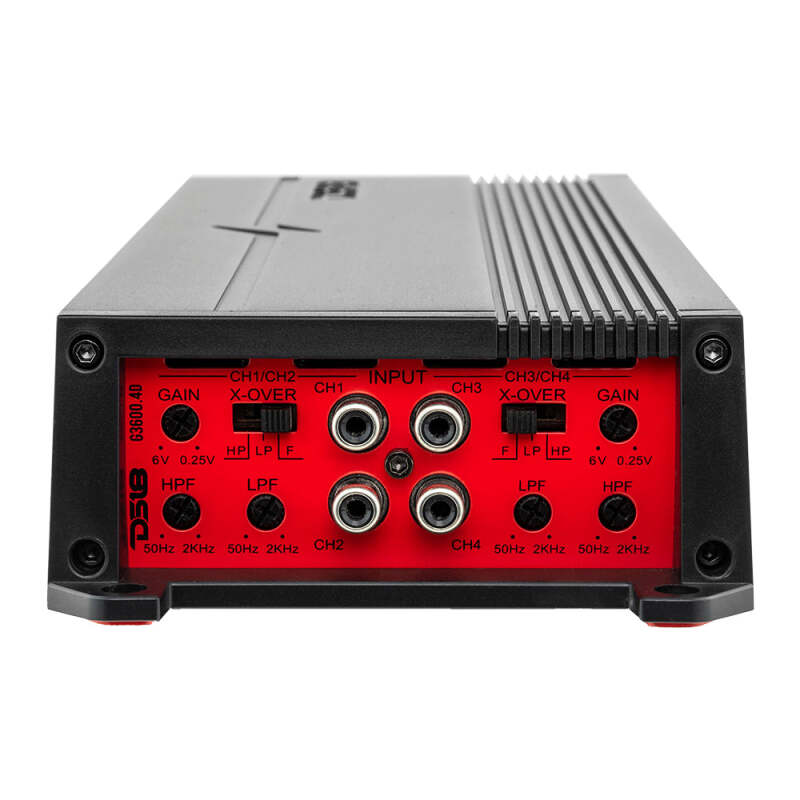DS18 4-Channel Amplifier 2x 740/4ohm Bridge 4 x 420/2ohm 4 x 300/4ohm Watts RMS thumbnail 4