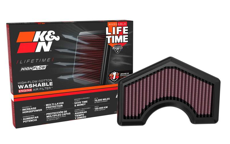 K&N Replacement Air Filter Aprilia Tuareg 660 2022-2025 thumbnail 2