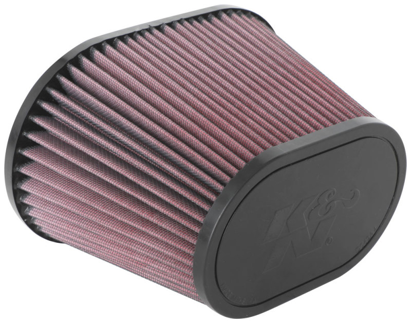 K&N Universal Clamp-On Air Filter 3.5in Flg ID x 8.5x5.25in B OD x 6.25x4in T OD x 5.5in H thumbnail 2