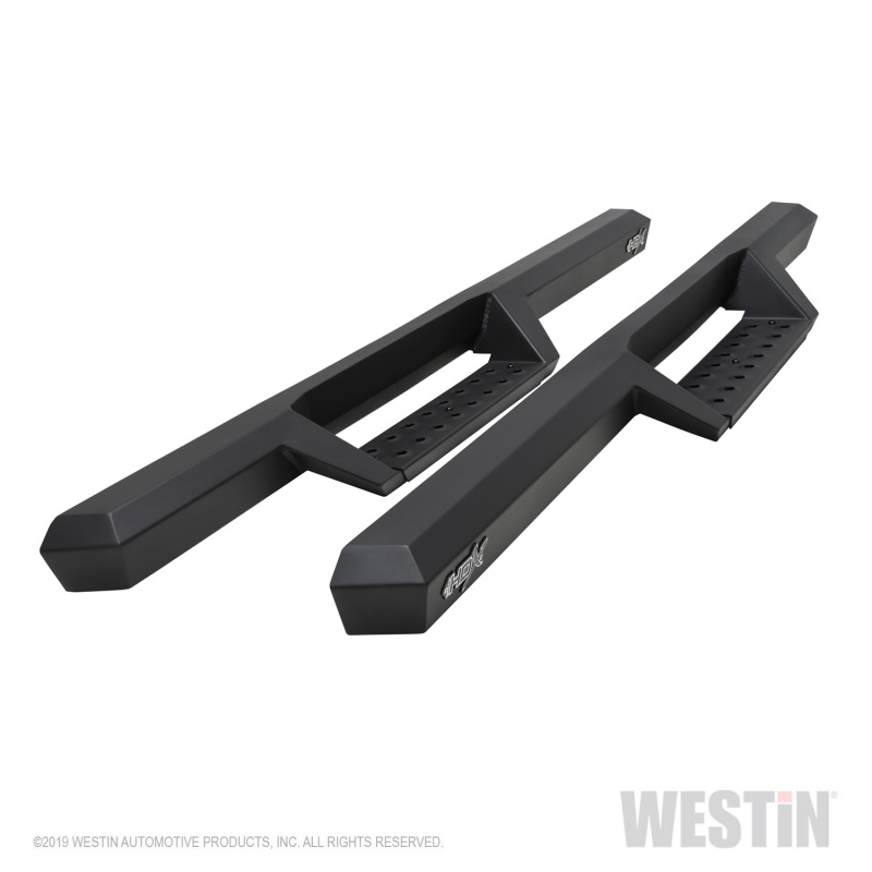 Westin 19-20 Chevrolet Silverado / GMC Sierra 1500 HDX Drop Nerf Step Bars - Textured Black thumbnail 8