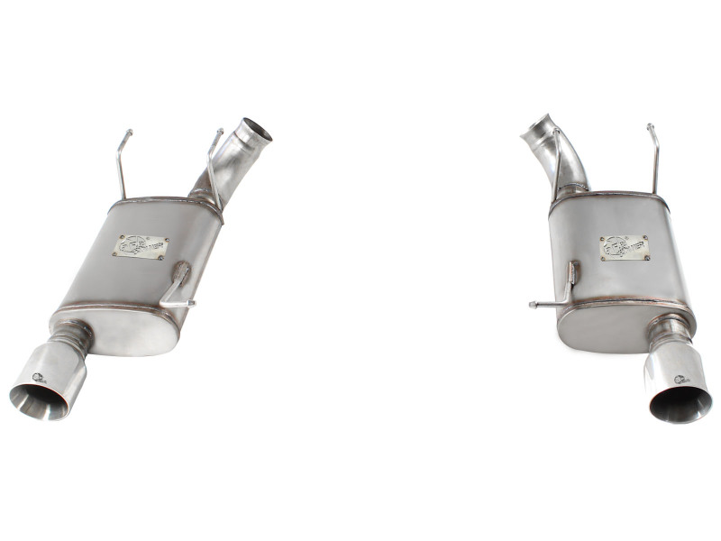aFe MACH Force XP Exhaust 11-14 Ford Mustang GT V8-5.0L 3in. SS Axle-Back w/Polished Tips thumbnail 8