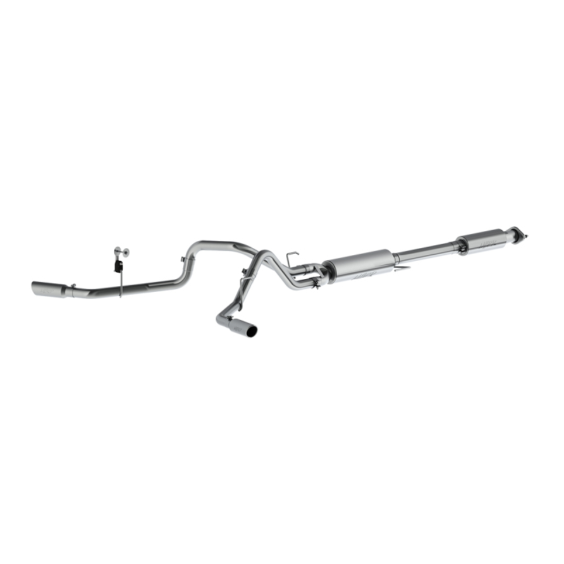 MBRP 2015 Ford F-150 5.0L 3in Cat Back Dual Split Side Exit T409 Exhaust System thumbnail 2