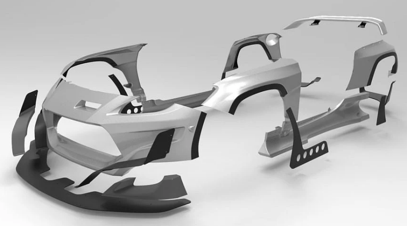 GReddy Pandem 2022+ Toyota GR86 (ZN8) Rocket Bunny Optional Wing